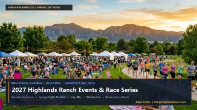 2027 Highlands Ranch HRCA Annual Events Calendar, Race Series Schedule, and Community Fast-Facts Guide by Saber Amine